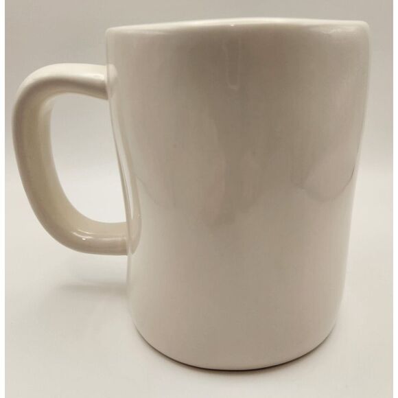 RAE DUNN Artisan Collection #213 "JITTER BUG" White Mug - Picture 7 of 10